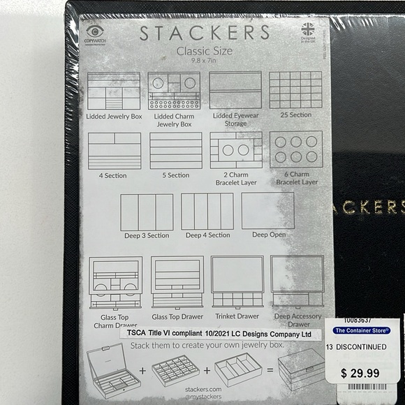 Stackers 6 Charm Bracelet Layer - Picture 4 of 4